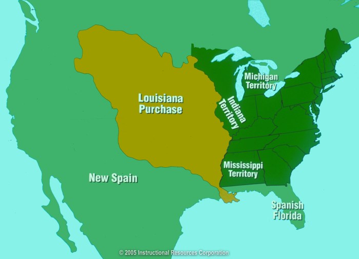 Louisiana purchase region from 1838 to 1846