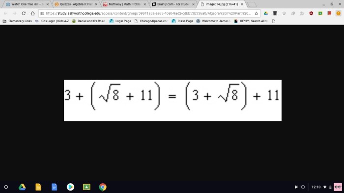 Math properties equations grade worksheet property inequalities oer lesson addition commons multiplication opening